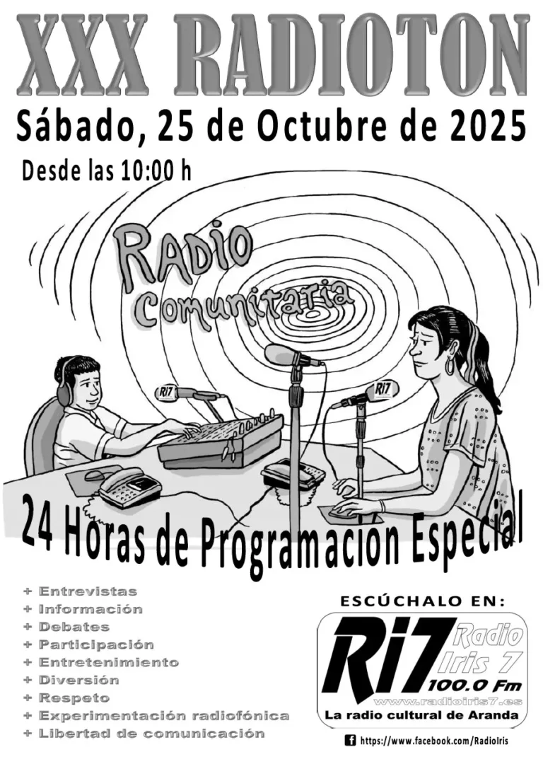 2- Cartel del 30º Radiotón 2025